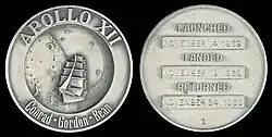 Image 83Robbins medallion of Apollo 12, by the Robbins Company (from Wikipedia:Featured pictures/Artwork/Others)