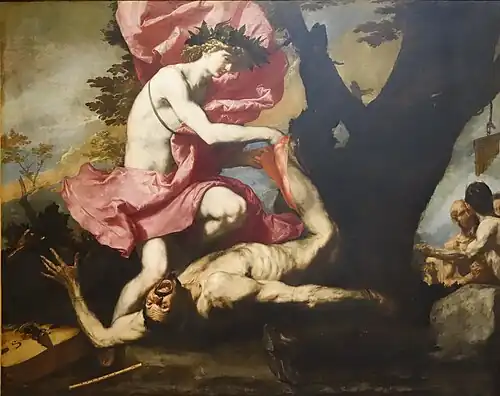 Apollo and Marsyas, Jusepe de Ribera, 1637