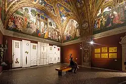 Interior frescoes of the Borgia Apartments
