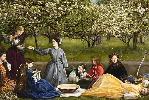 Spring by John Everett Millais