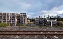 Apple boxes at Longlands