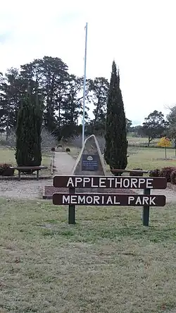 The Applethorpe Memorial Park