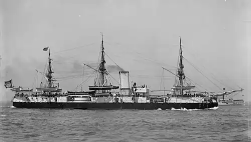 Battleship Aquidabã, 1893.