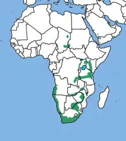 Map of range
