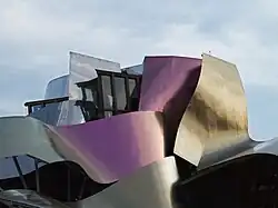 Bodega Marques de Riscal designed by architect Frank Gehry in Elciego.