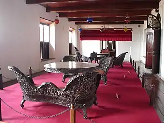Furniture from the Arakkal Palace