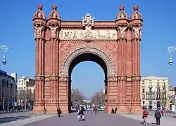 Arc de Triomf, Barcelona, 1888