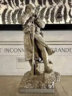 First World War statue