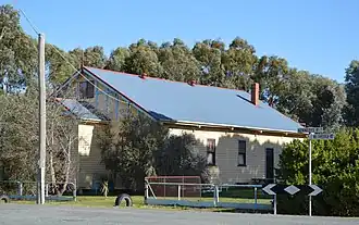 Former public hall at Arcadia, now a private residence