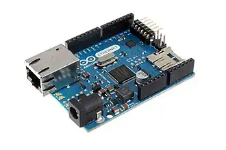Arduino Ethernet[55] (AVR + W5100)