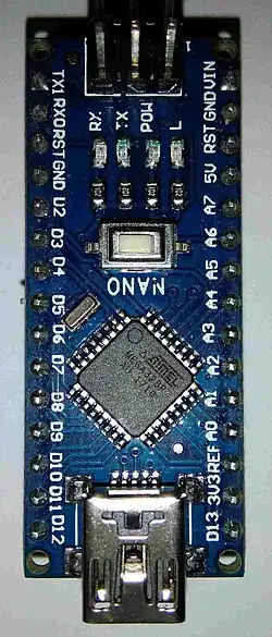Arduino Nano[51] (DIP-30 footprint)