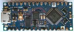 Arduino Nano Every board with ATmega4809 MCU
