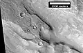 Ares Vallis, as seen by HiRISE. Ares Valles is found in the Oxia Palus quadrangle.
