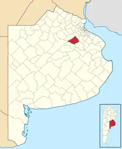 location of in Buenos Aires Province