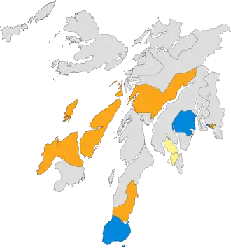 2003 results map