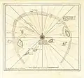 1753 Van Keulen map of Ari Atoll