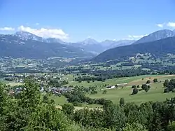 Arith and Montagny from Bange Mountain