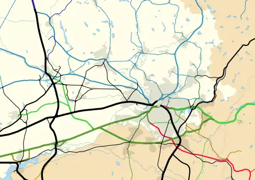 List of closed railway stations in Greater Manchester is located in Greater Manchester