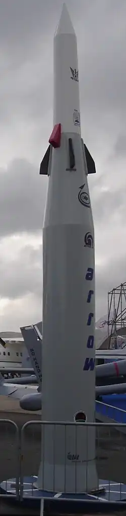 Arrow 2 at the Paris Air Show.