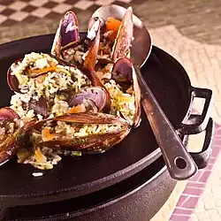 Shellfish rice