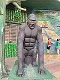 A Gorilla sculpture