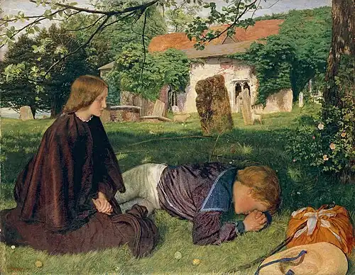 Arthur Hughes, Home from Sea [1862] (U. minor 'Atinia'[12])