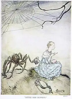 Arthur Rackham illustration, 1913