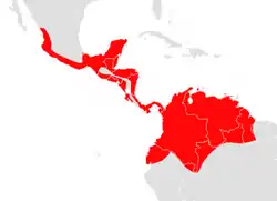 Map of range