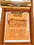 An original copy of The Anniston Star and the Daily Hot Blast from April 7, 1918, announcing the grand opening of the Lyric Theatre. On display in the atrium of the Lyric Square building.