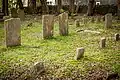 Old section of the cemetery