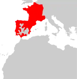 Map of range