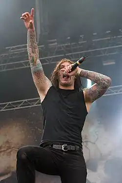Frontman Tim Lambesis