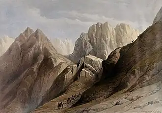 114. Ascent of the Lower Range of Sinai.