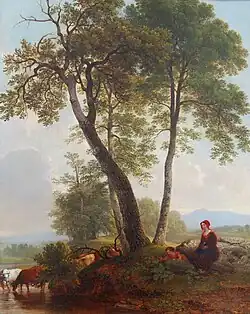 Asher Brown Durand, Pastoral Scene