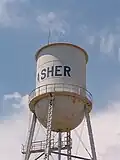 Asher water tower 1, 2006