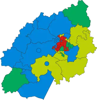 2023 results map