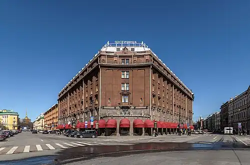 Image 77Hotel Astoria (Saint Petersburg) (from Portal:Architecture/Travel images)