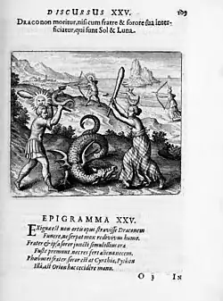 Dragon slay - Atalanta Fugiens, 1618