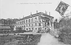 The office building.
