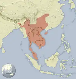 Map of range