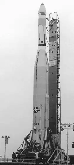 Atlas Agena B with SAMOS 3 (Sep. 9, 1961)