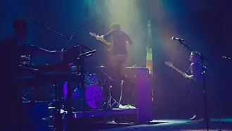 Atlas Genius performing at Riverside, Austin, Texas, April 2013