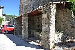 The old lavoir in Aubres