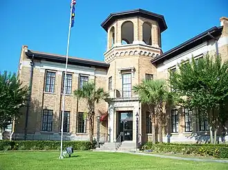 The historic Auburndale City Hall as seen in June 2009.