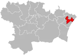 Situation of the canton of Narbonne-3 in the department of Aude