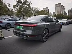 Audi A6L e-tron rear