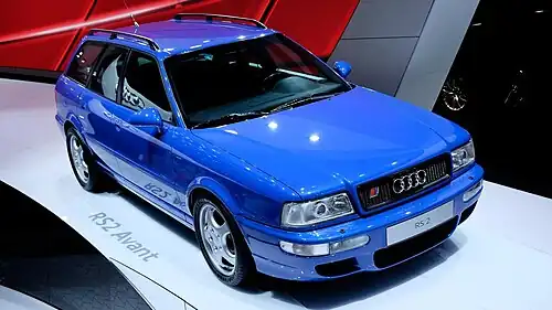 Audi RS 2 Avant at the Audi museum in Ingolstadt
