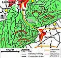 From Lübbecke it takes 45–60 minutes to climb the Wurzelbrink