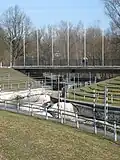 The Carousel section approaching the road bridge.