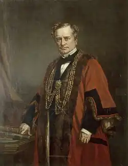 John Cordy Burrows by August Schoefft